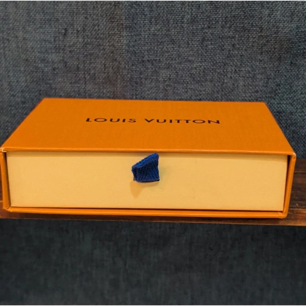 Authentic Louis Vuitton Empty Yellow Drawer Gift Box 5.5x4